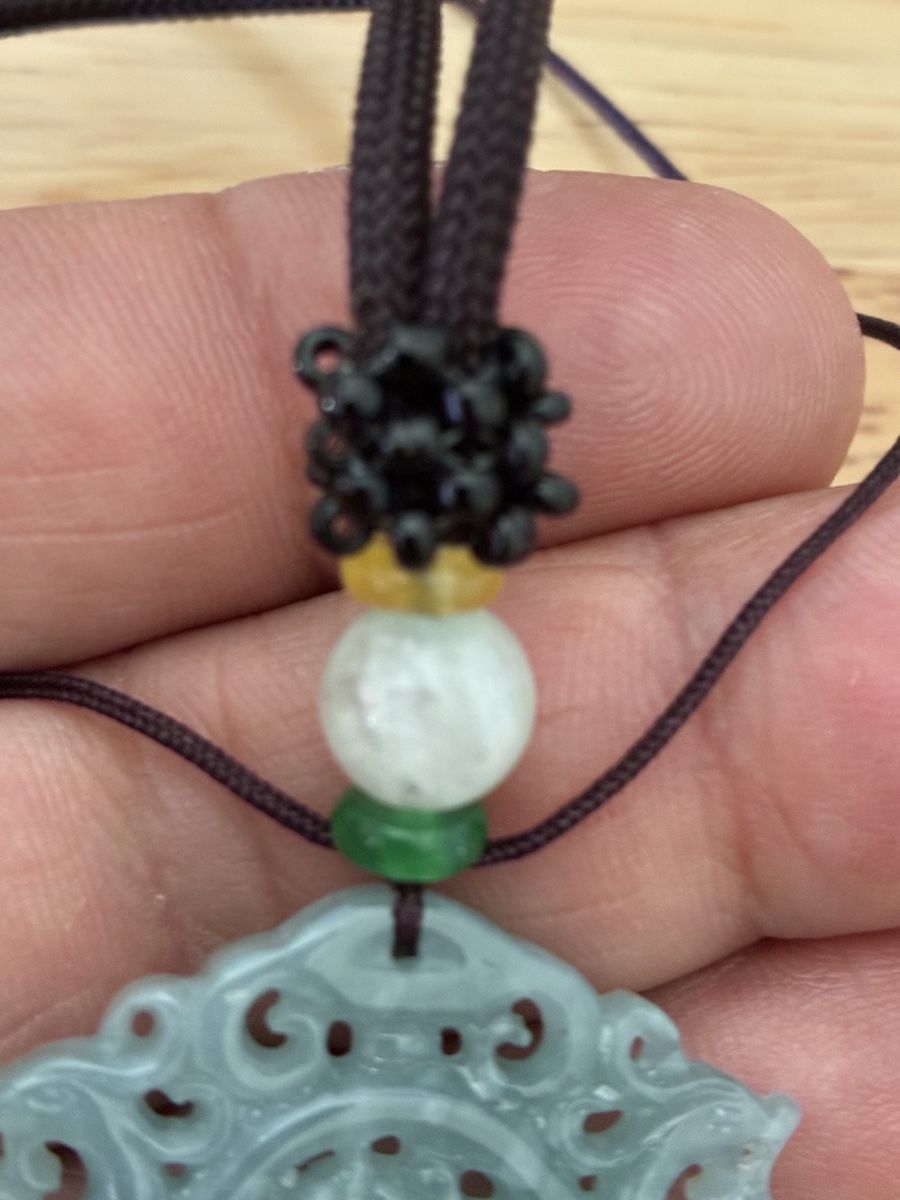 Ciondoli: Chinese jade talisman figure dragon phœnix – Nuovo e nell'imballaggio originale da St-Aubin-Sauges venduto da asianart 3