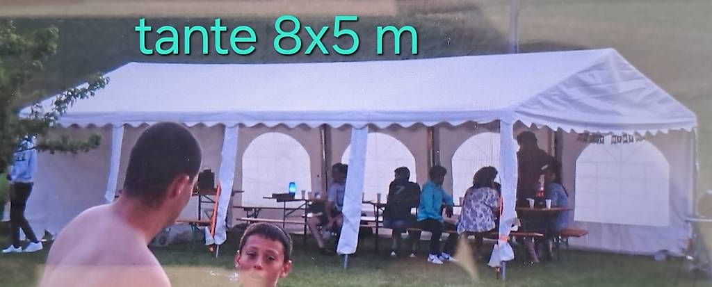 Servizi & Riparazioni: Location tente de réception 8x5 m – Usato da Yvonand venduto da s.coigny 3