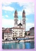 Zürich, Limmatquai und Grossmünster