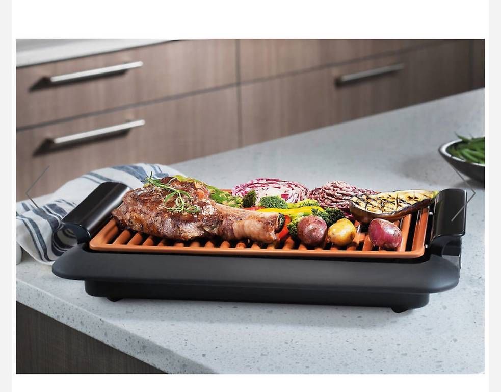Grils: Rauchfreier Tischgrill – D'occasion à Rudolfstetten par affettuosa71 1