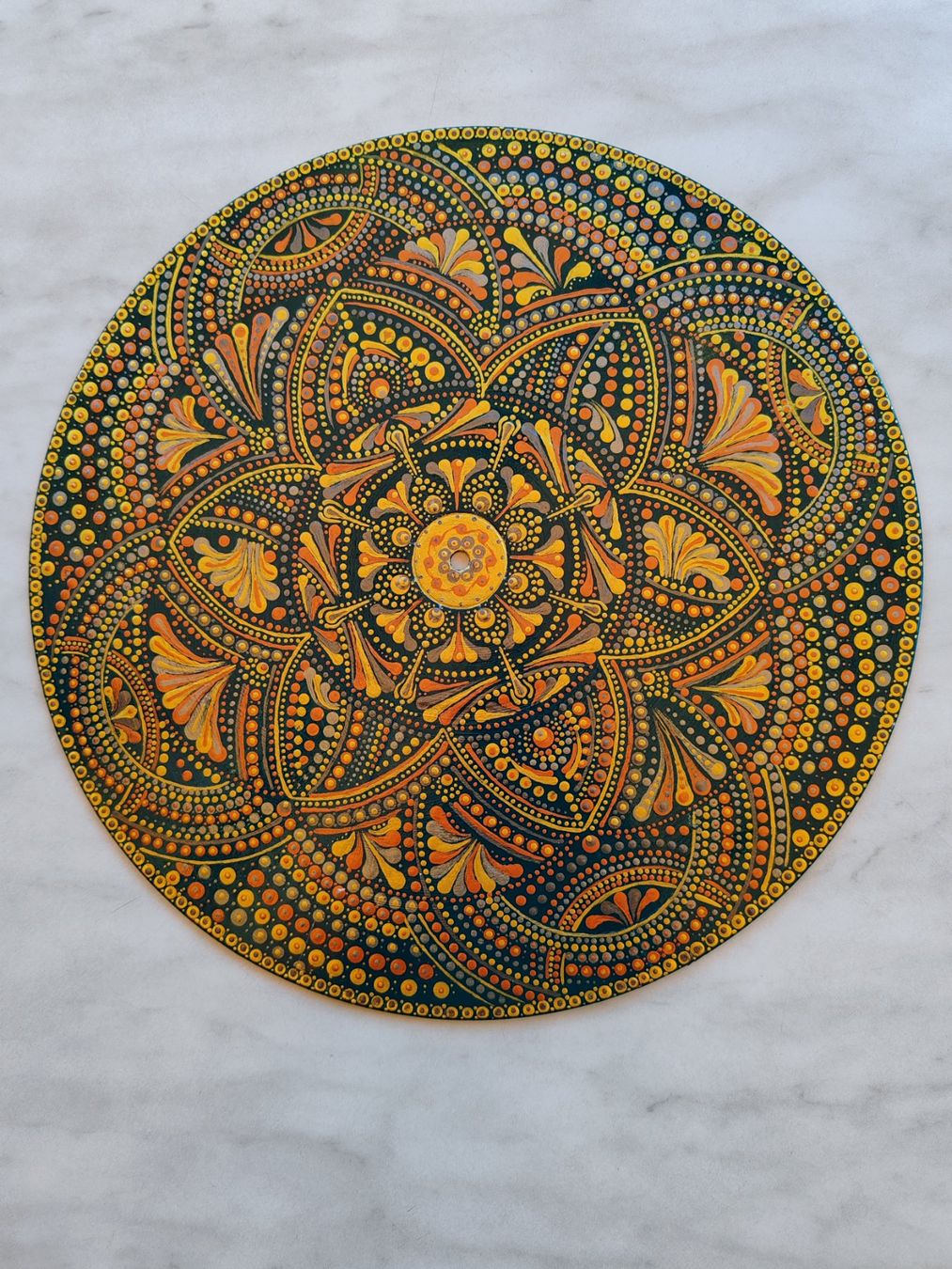 Posters & Illustrations: Dot painting LP – D'occasion à Abtwil SG par IndianaJon