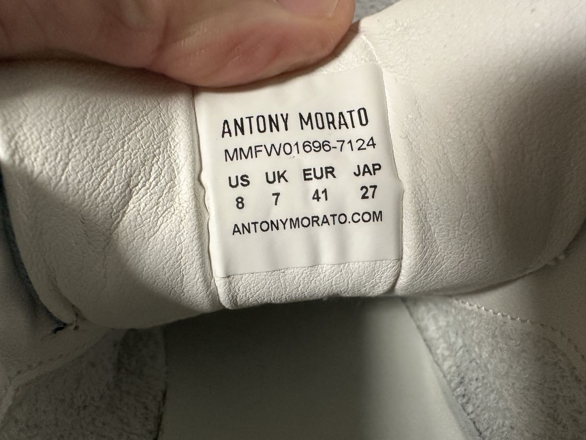 Scarpe da uomo: Antony Morato Sneaker hellblau Grösse 41 – Usato da Stansstad venduto da Dalmatinerhjf 5