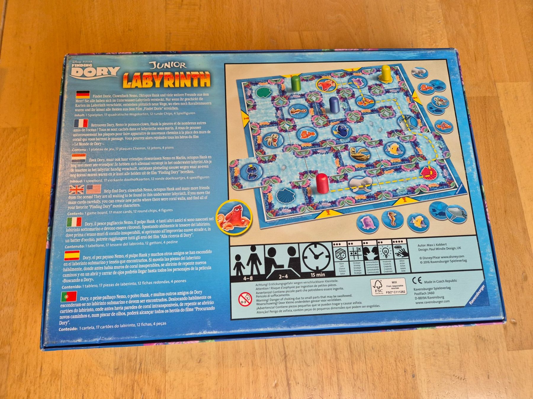 Ravensburger Spiele: Finding Dory Junior Labyrinth Spiel Ravensburger – Gebraucht aus Ettiswil von beekeper13 1
