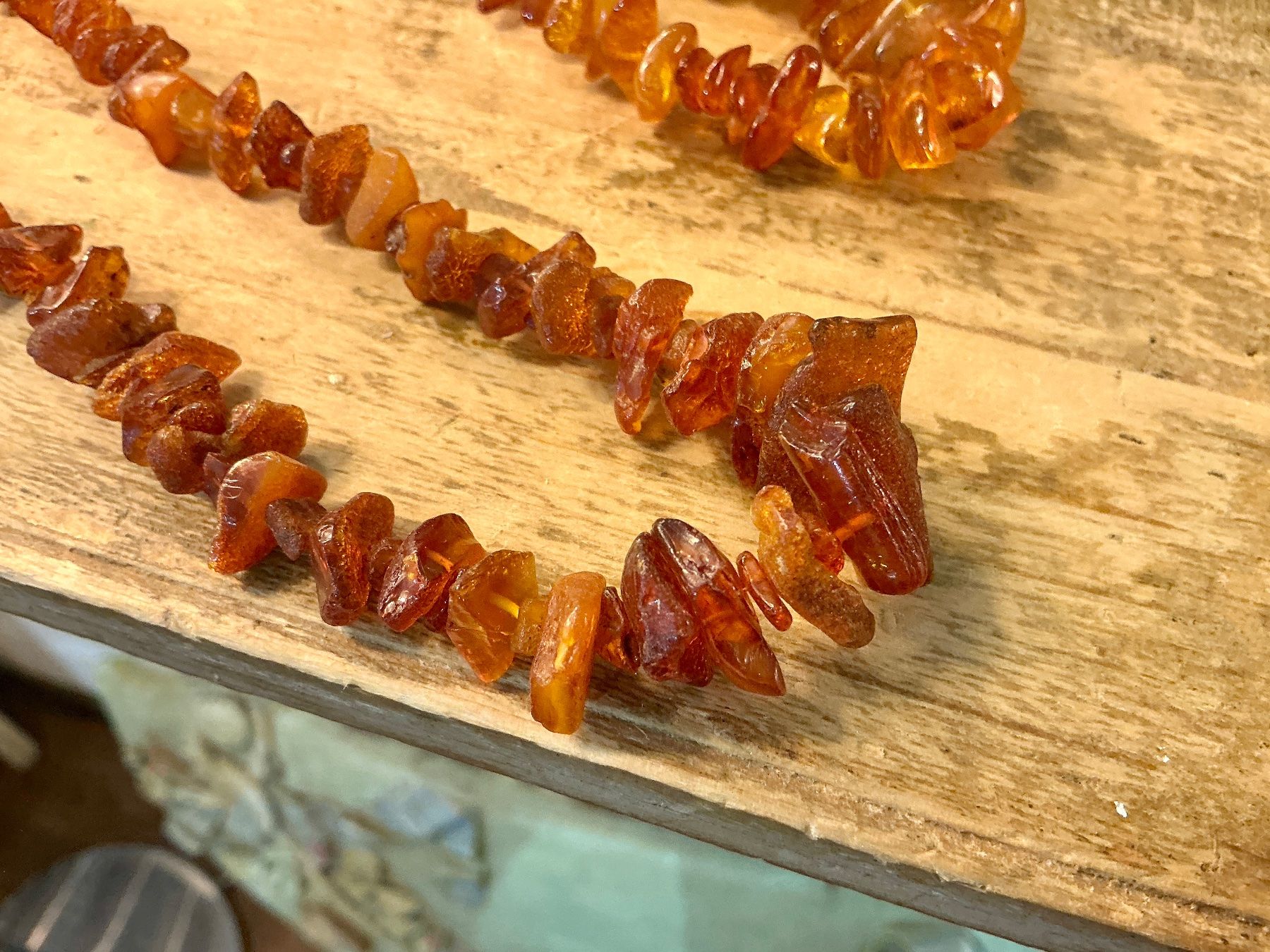 Catenine: 2 VINTAGE BERNSTEIN KETTE, BALTIK, 81 GR – Usato da Biglen venduto da Limarkt 3