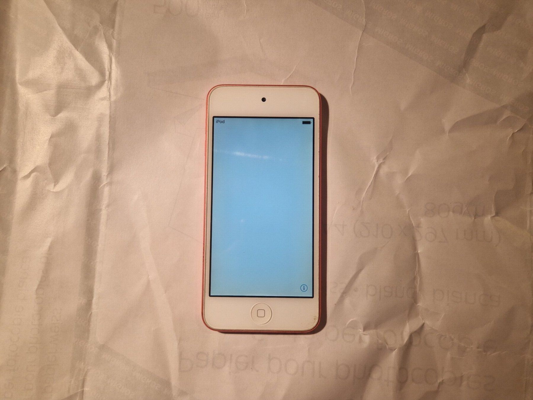 Apple Tragbarer Mediaplayer: iPod touch 5e génération rouge, réinitialisé, fonctionne – Gebraucht aus Bernex von Mardone 2