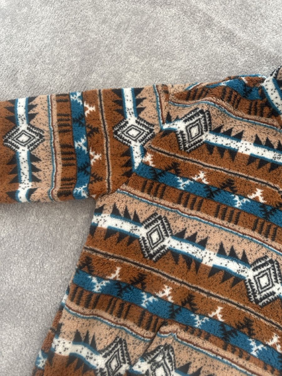 Maglioni & Felpe: Fleece Pullover braun gemustert mit Reissverschluss GR L – Nuovo (secondo la descrizione) da Solothurn venduto da Ib1a 2