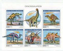 Block "Dinosaurier". Guinea-Bissau