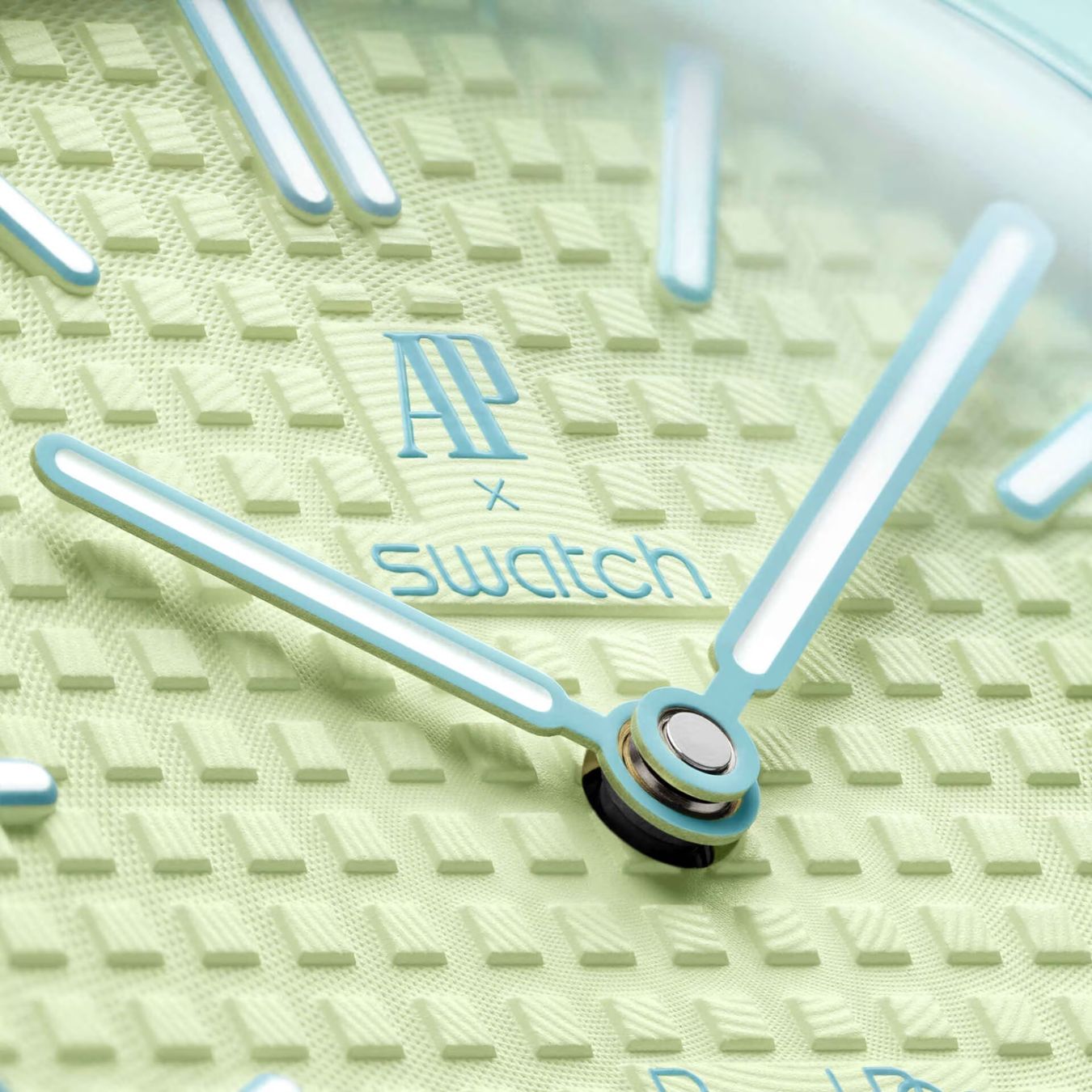 AP x Swatch - Royal Pop - BLAUE ACHT Taschenuhr (FABRIKNEU) (Neu und ...