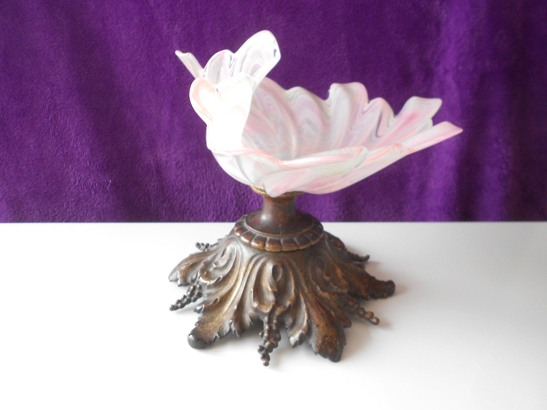 Bicchieri: Exquisite Jugendstil Glas Schale um 1900 – Usato da Dübendorf venduto da ArtExpression 5