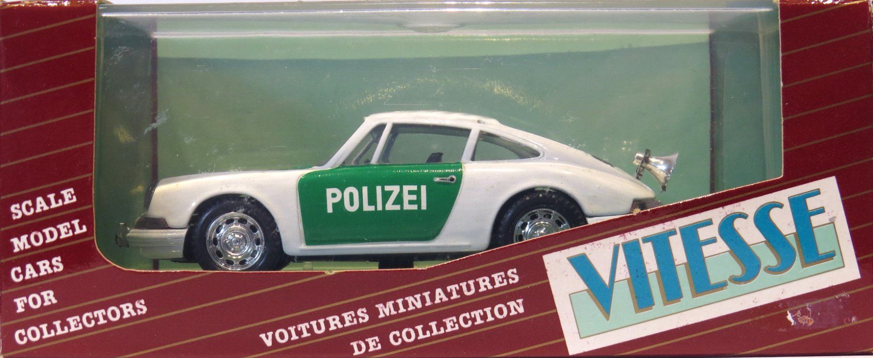 Porsche Modellini d'auto: 1:43 Porsche 911 Polizei – Difettoso da Ettingen venduto da campione_1 2