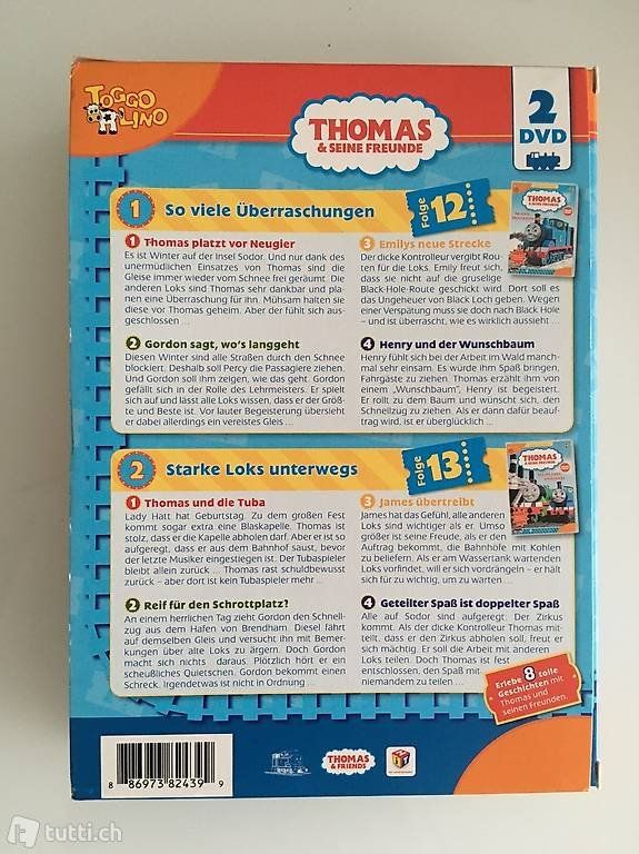 Alle DVDs: Thomas & seine Freunde - Gleis 3 Box (2x DVDs) – Gebraucht aus Sursee von k12g223 2