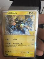 Carta Pokemon Zekrom 056/128 ologramma ottime condizioni