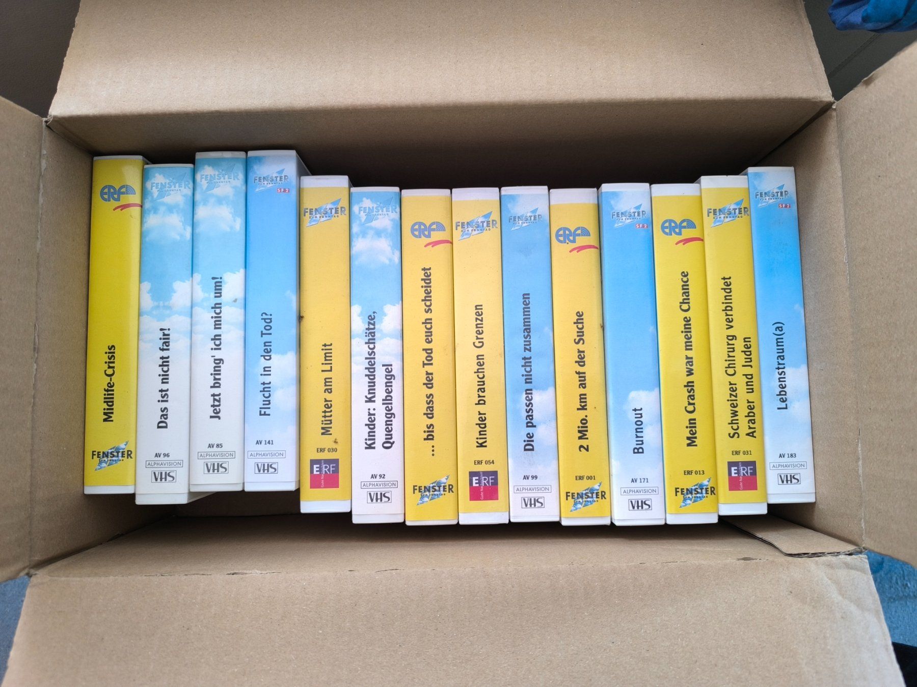 Tutti i VHS: Videos "Fenster zum Sonntag" – Usato da Grüningen venduto da Elch67