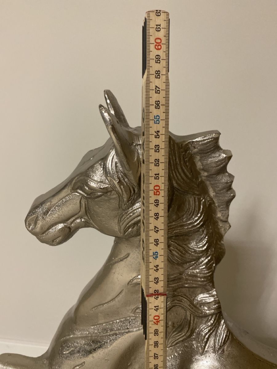 Sculture & Statue: Pferde Figur Silber – Nuovo (secondo la descrizione) da Wolfwil venduto da ISAsShop 1