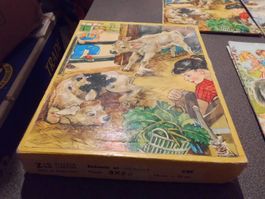 Puzzle Bauernhof Zig Zag, alt