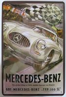 Blechschild 3D-MERCEDES-BENZ TYP 300SL
