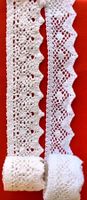 Spitze 330 x 3.5 cm und 85 x 4.5 cm, fairer Versand