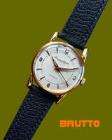 IWC 18k Yellow Gold Bombè Lugs (1953)