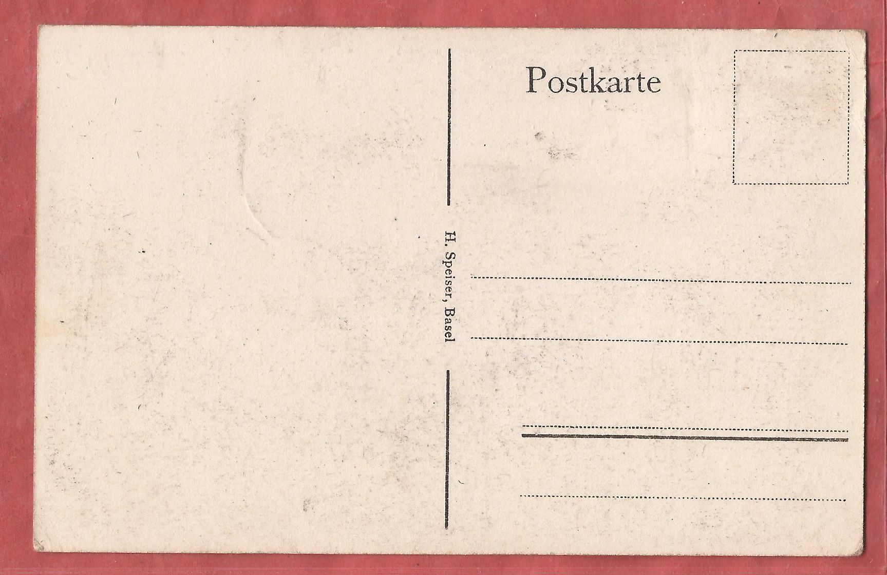 Cartes postales: Basel - Hotel Bahnhof - ca. 1915 – D'occasion à Fislisbach par Porano 1