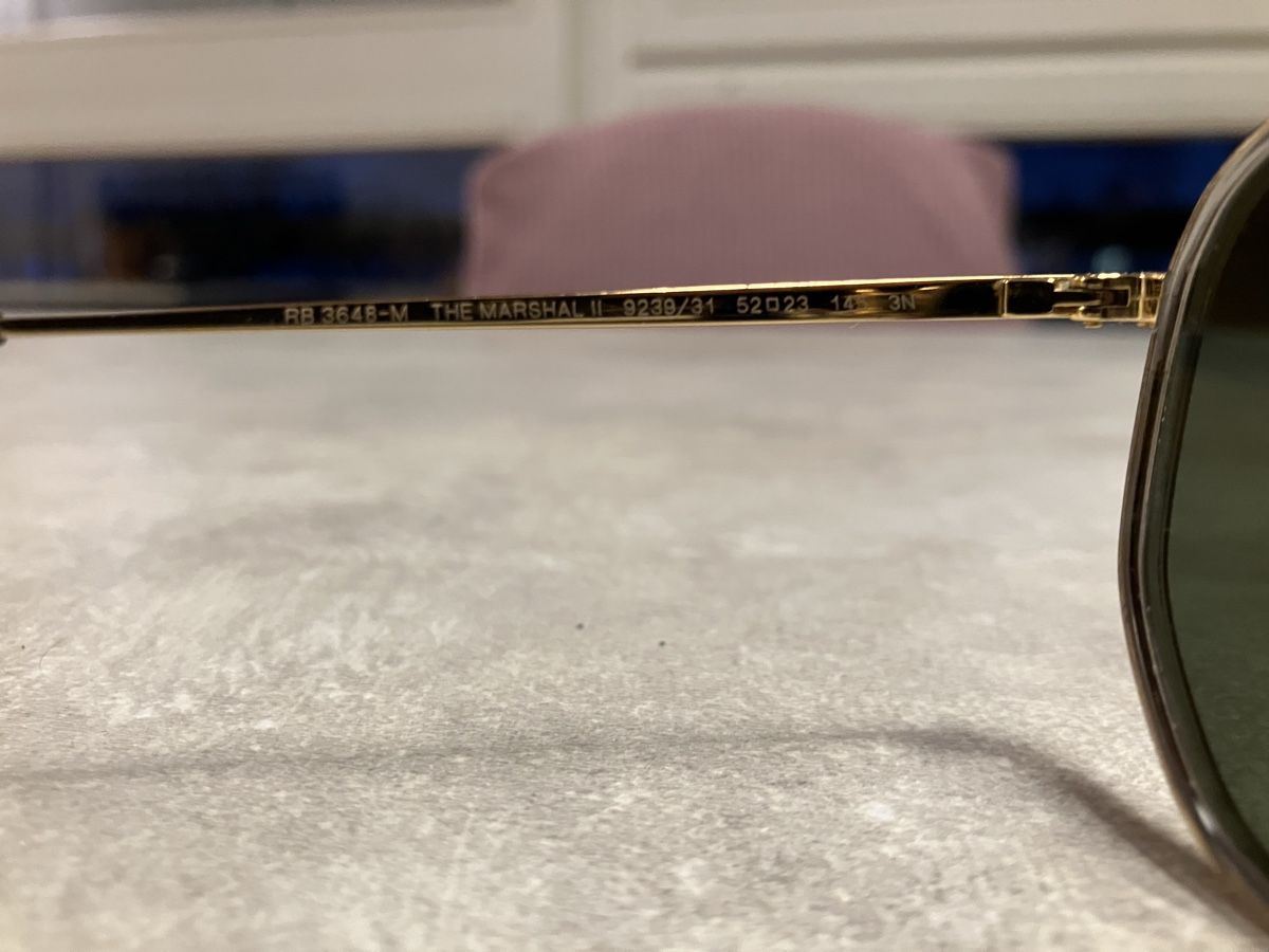 Ray-Ban Occhiali & Lenti: Original Ray Ban The Marshal ll Sonnenbrille – Usato da Zürich venduto da HerrBonfiglio 2