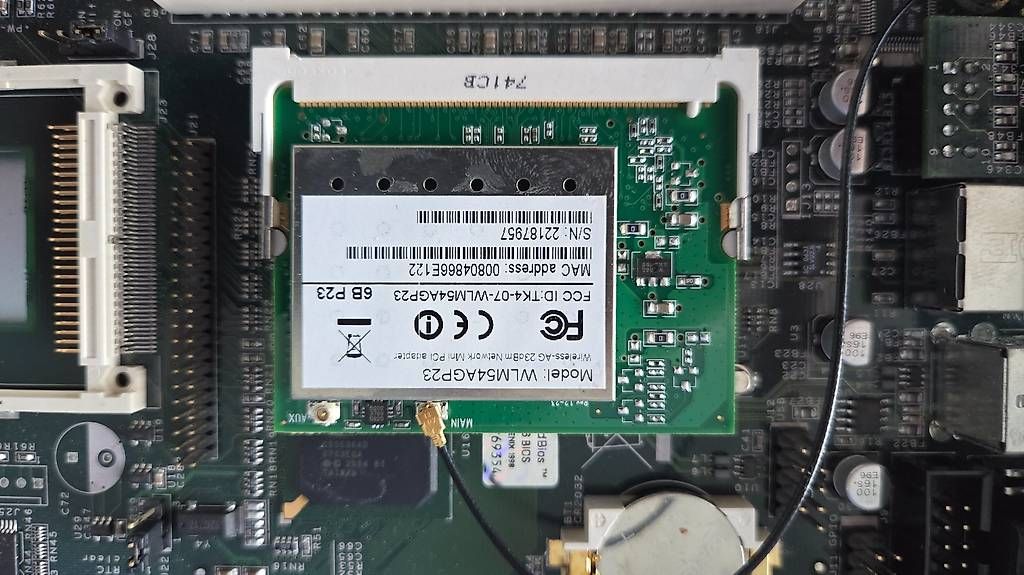 PC: PC Engines ALIX.1C Mini-ITX PC / Router inkl. Compex WLAN – Usato da Dietikon venduto da Lind05 3