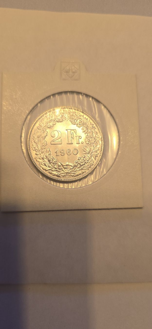 Alle Münzen: piece 2chf 1960 UNZ – Neu (gemäss Beschreibung) aus Fribourg von yan_z5fr