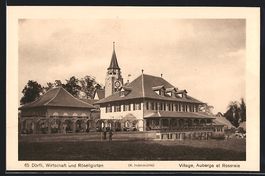 Bern, Landes-Ausstellung 1914, Dörfli, 