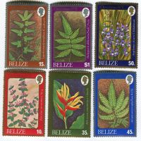 Briefmarken "Blumen". Belize.