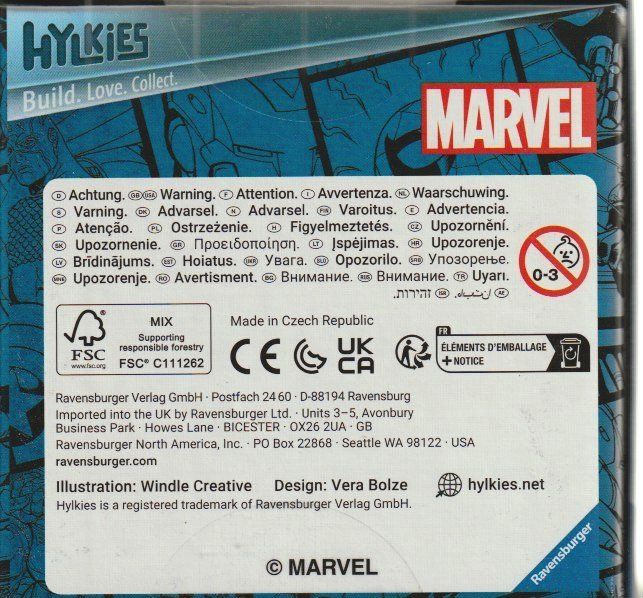 Ravensburger Puzzle: RAVENSBURGER 3D PUZZLE HYLKIES - CAPTAIN MARVEL 07  new – Nuovo e nell'imballaggio originale da Vezia venduto da Aquarius_Age 2