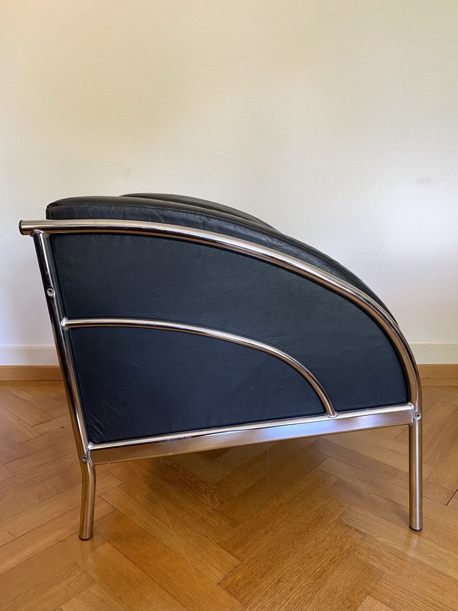 Sedie: Design Sessel Chair LC2 Corbusier Stil – Usato da Olten venduto da sportwelt 1