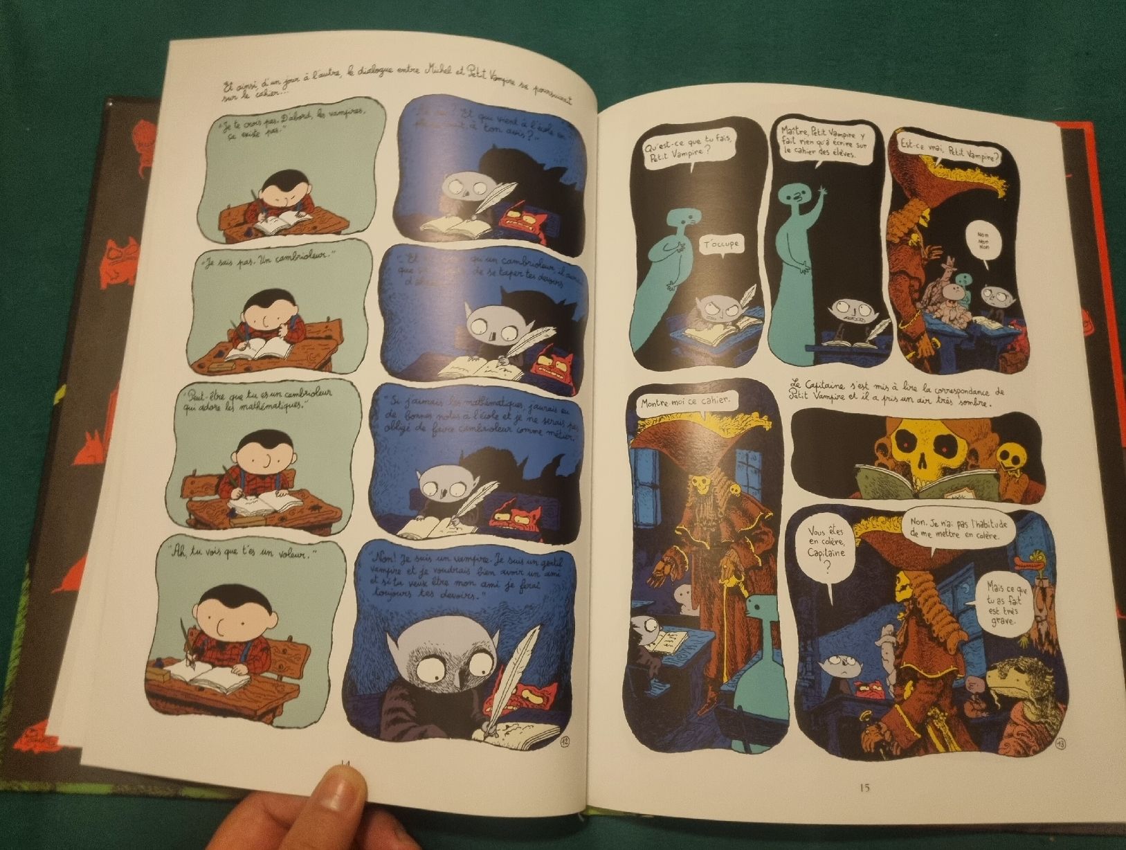 Fumetti: Petit Vampire va à l'école, BD de Joann Sfar  – Usato da Fribourg venduto da sal_5ln6 7