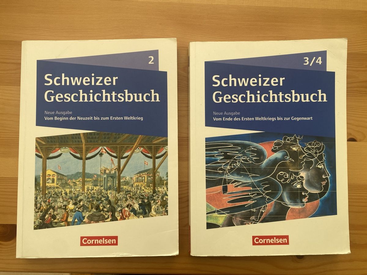 Livres: Schweizer Geschichtsbuch Band 2 & 3/4 – D'occasion à Winterthur par fabia.studer