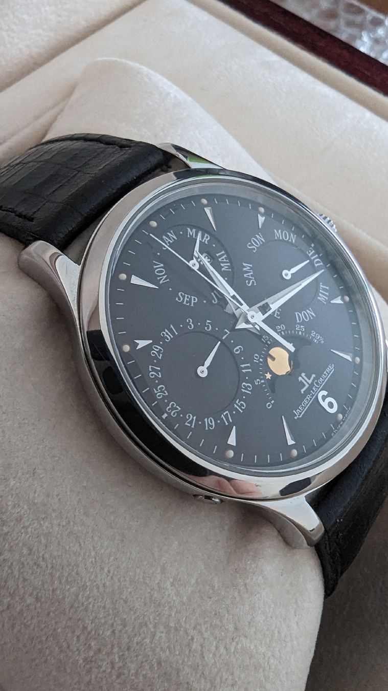 Jaeger-Lecoultre Orologi: Jaeger-LeCoultre Master Control Perpetual Ref. 140.8.80.S – Usato da Zufikon venduto da SecondSound.CH