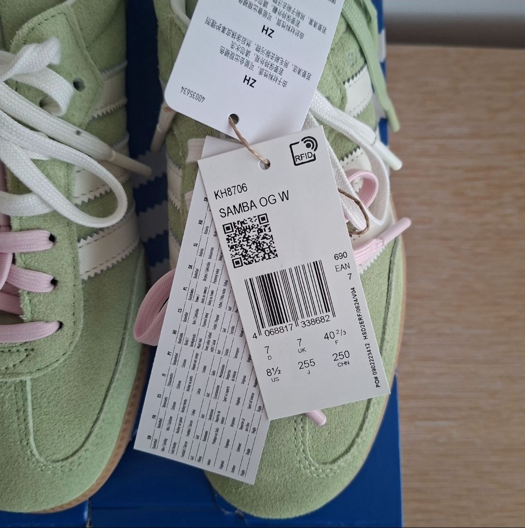 Adidas Scarpe da uomo: Adidas Samba OG Molly Mae Matcha – Nuovo e nell'imballaggio originale da Onex venduto da Chooseyoursneaks 8