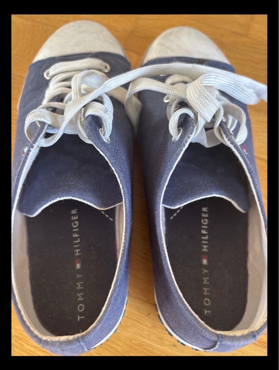 Tommy Hilfiger Scarpe da donna: Baskets Tommy Hilfiger, bleu marine, taille 37 – Usato da Le Sentier venduto da flo_dcg6 3