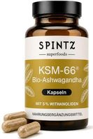 Bio Ashwagandha KSM-66 600 mg, 150 Kapseln