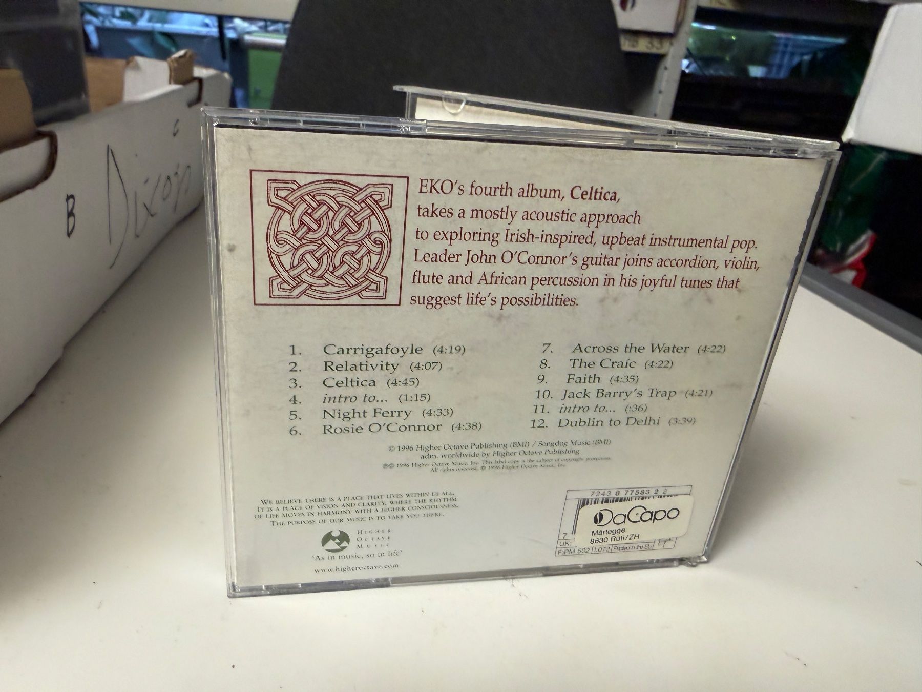 CD: EKO - Celtica - HG41C – Usato da Küsnacht ZH venduto da JazzRecords 1