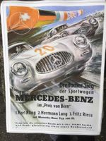 rennsportplakat mercedes