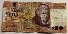Portugal 500 Escudos 20.11.1987