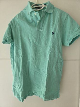 Polo Shirt Ralph Lauren türkis, Grösse M, Slim Fit