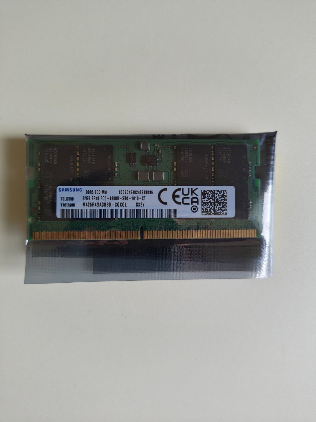 Samsung 32GB DDR5-4800 SO-DIMM RAM – NEU – mit Kaufbeleg (Neu und ...