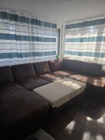 XXL Wohnlandschaft mit Bettfunktion 340x200 cm