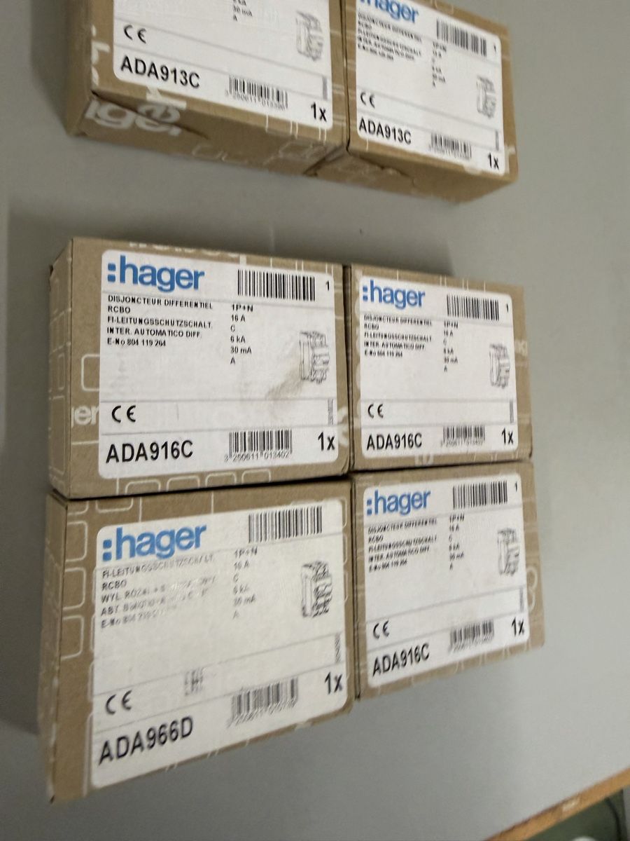 Hager Componenti elettronici: Hager Sicherung fils C13,C16 – Nuovo e nell'imballaggio originale da Zürich venduto da papaplatte 4