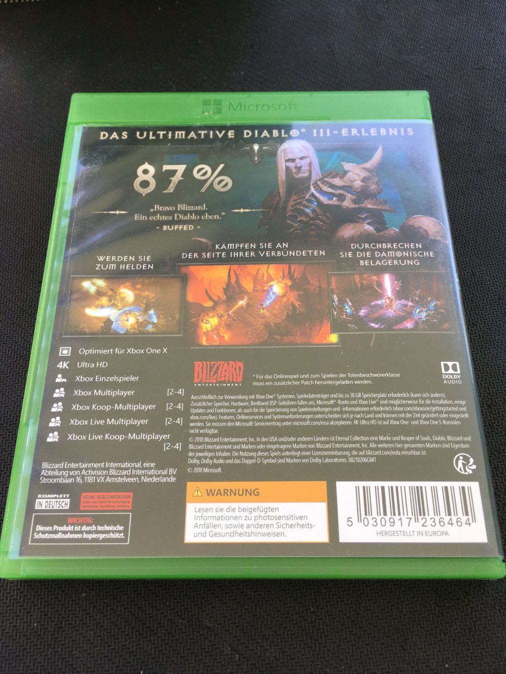 Microsoft Spiele: Diablo - Xbox One Game – Gebraucht aus St.Gallen von Punktchen01 1