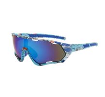 Sonnenbrille New Style Camouflage Blue