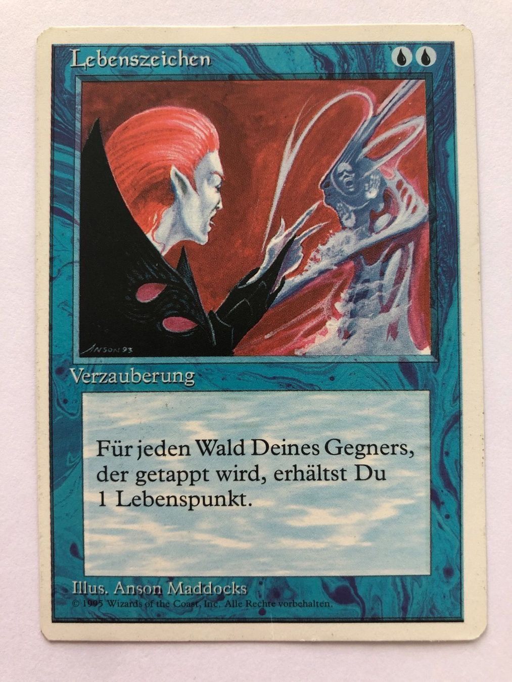 Cartoline: MTG - Lebenszeichen – Usato da Zürich venduto da T_H_O_M_A_S