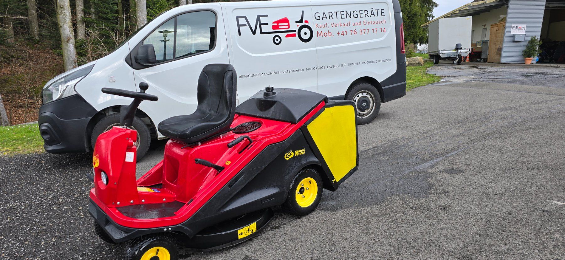 Tagliaerba: Gianni Ferrari rasentraktor – Usato da Rain venduto da Fafan069 5