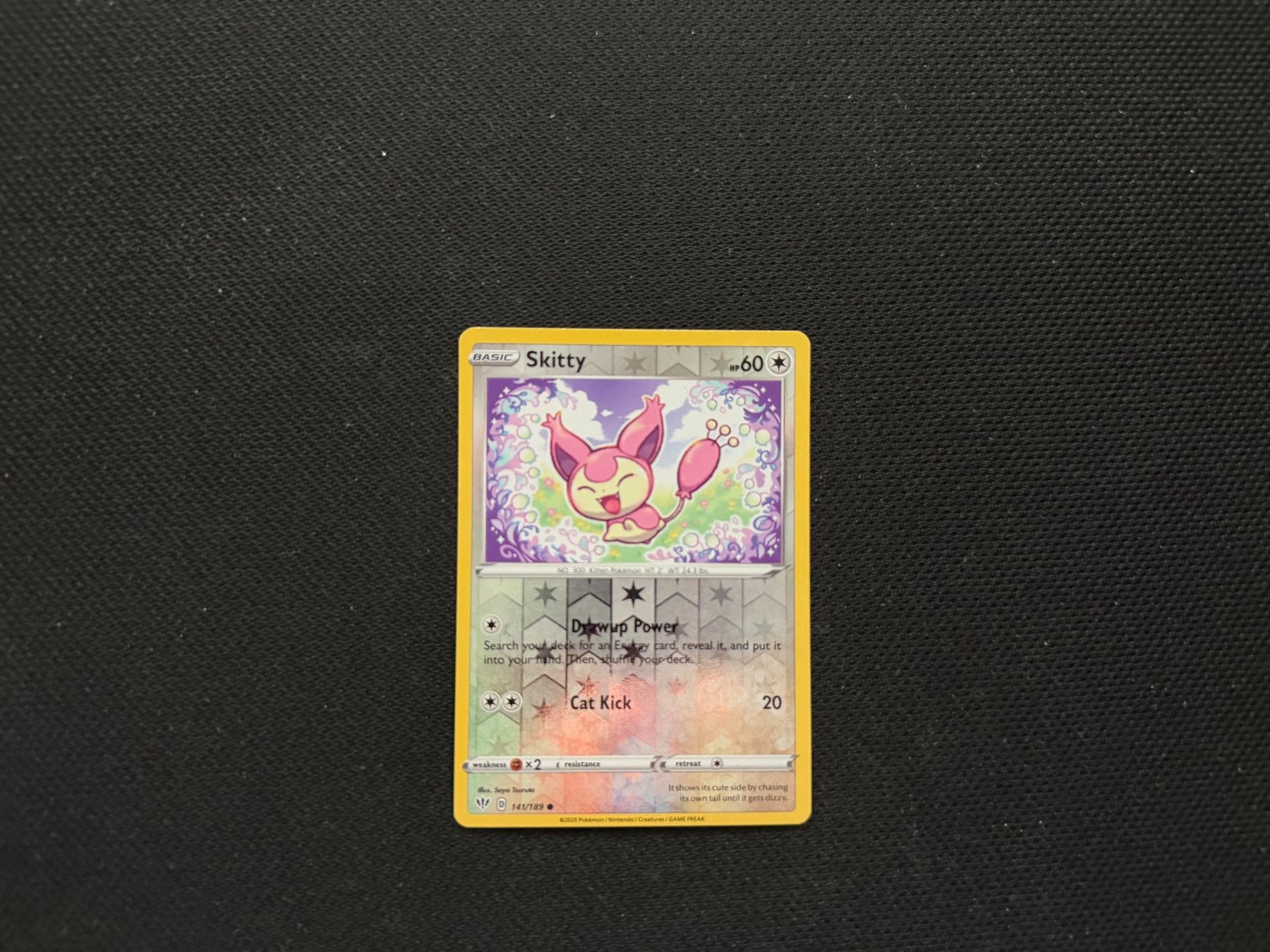 Pokémon Cartes à collectionner: Skitty 141/189 – D'occasion à Zürich par mountainwizard00