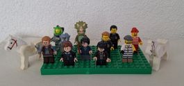 Lego Figuren Set, viele Figuren, 2 Pferde.....
