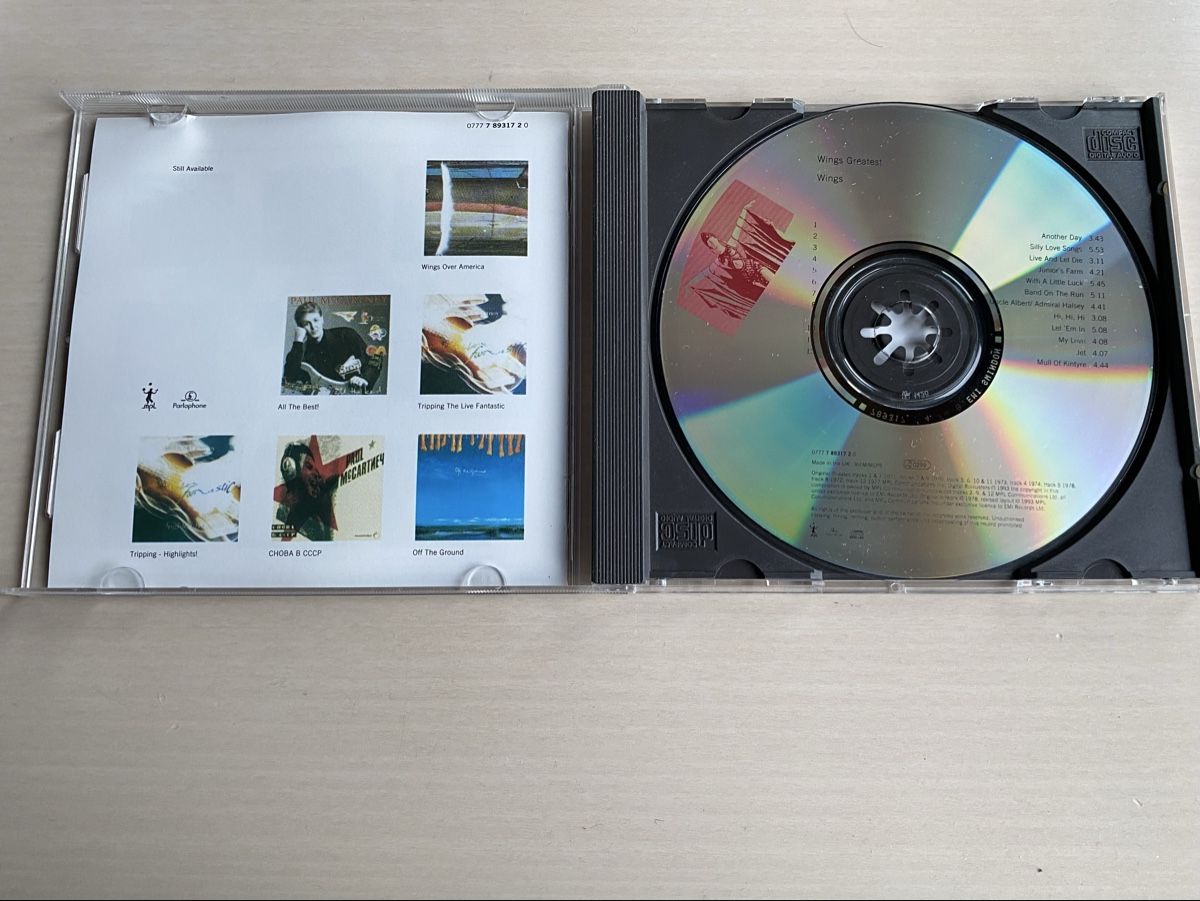 CD: Wings Greatest - The Paul McCartney Collection – Usato da Oberried Brienz venduto da Chyara 2
